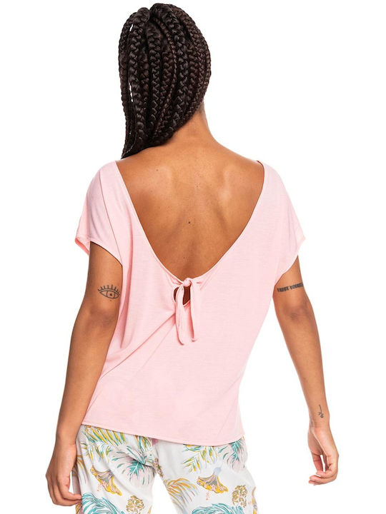 Roxy Damen T-Shirt Rosa