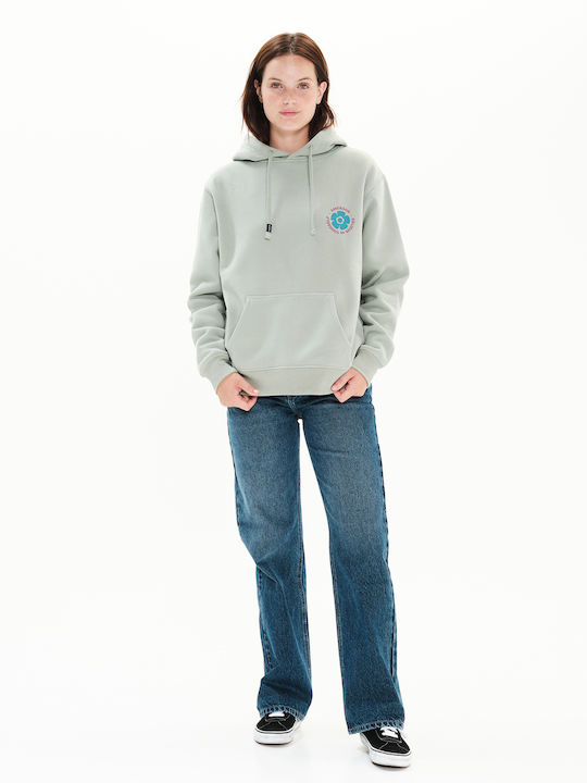 Believe In Yourself Damen Sweatshirt Kapuzen Mist