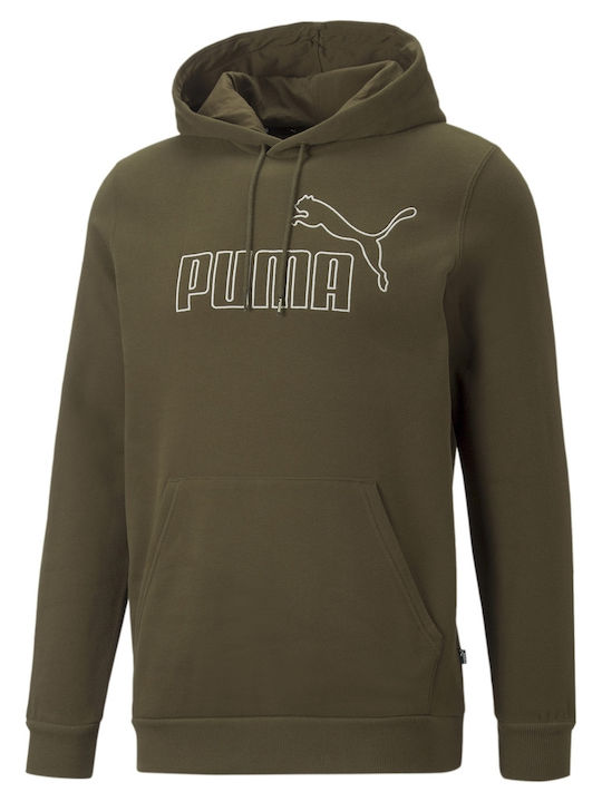 ESS+ Sweatshirt mit Kapuze Khaki