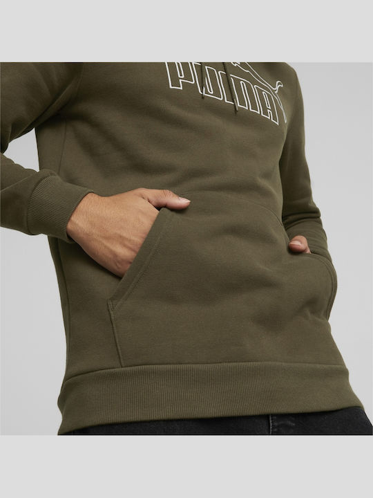 ESS+ Sweatshirt mit Kapuze Khaki