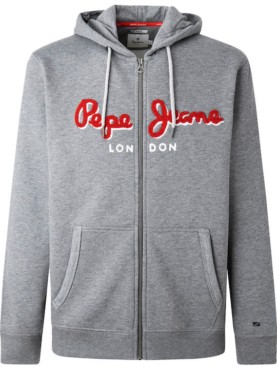 Lamont Cardigan With Hood Dark Grey Marl