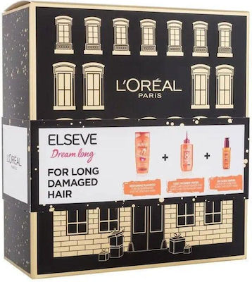 L'Oreal Paris Women's Hair Care Set Elseve Dream Long with Conditioner / Serum / Shampoo 3pcs