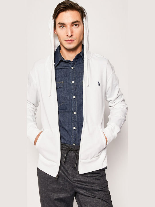 Sweatshirt with Hood White