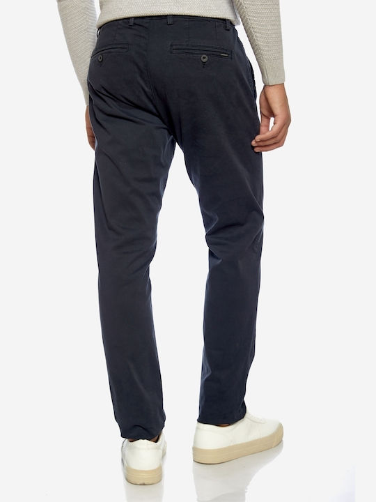 Brokers Jeans Ανδρικό Παντελόνι Chino Navy Μπλε