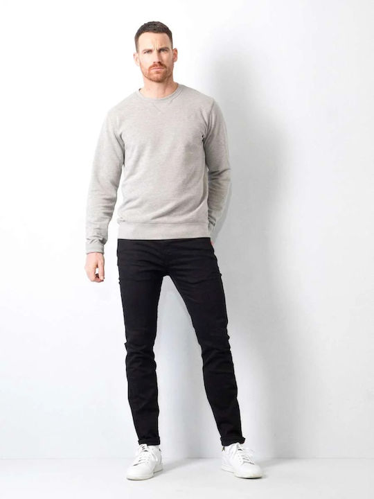 Seaham Classic Ανδρικό Παντελόνι Τζιν με Slim Εφαρμογή Μαύρο