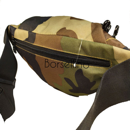 Polo Tactical Στρατιωτικό Τσαντάκι Μέσης από Cordura Woodland