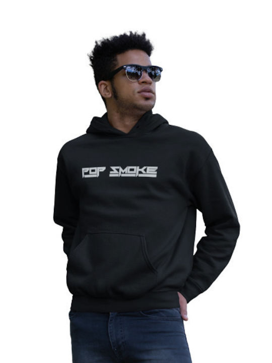 Pop Smoke Hoodie Black