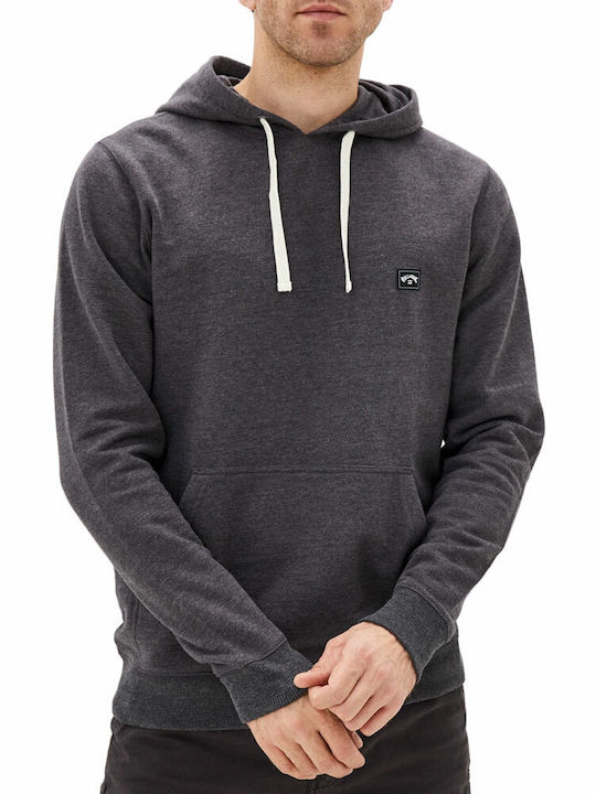 Billabong All Day Men's Sweatshirt with Hood and Pockets Black