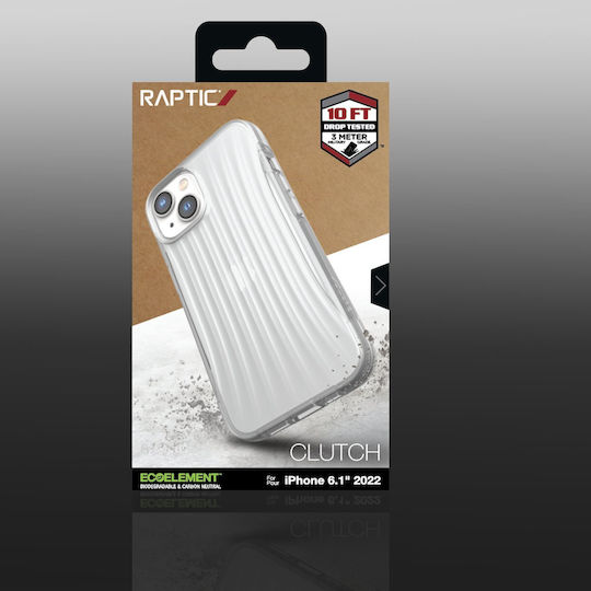 X-Doria Raptic Clutch Back Cover Σιλικόνης Διάφανο (iPhone 14)