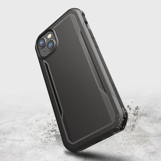 Raptic Fort MagSafe Back Cover Πλαστικό / Σιλικόνης Μαύρο (iPhone 14 Plus)