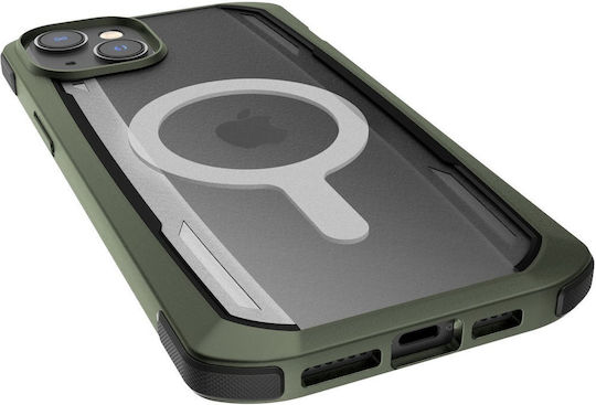 Raptic Secure MagSafe Back Cover Πλαστικό Πράσινο (iPhone 14)