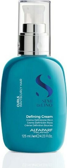 Alfaparf Milano Semi Di Lino Curls Anti-Frizz Hair Styling Cream for Curls 125ml