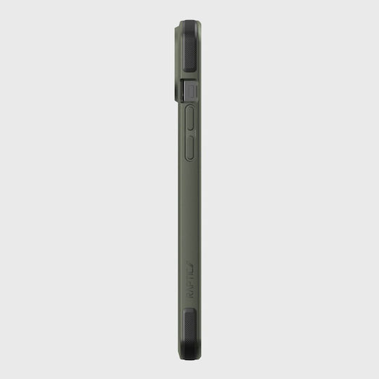 Raptic Secure MagSafe Umschlag Rückseite Kunststoff Grün (iPhone 14 Plus)
