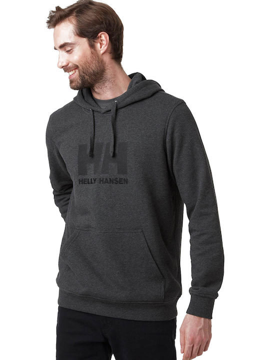 Helly Hansen Men's Sweatshirt with Hood and Pockets Gray