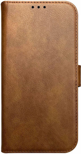 Rosso Element Wallet Δερματίνης Καφέ (iPhone 14 Plus)