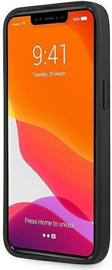 Mercedes-Benz Leather Hot Stamped Back Cover Δερμάτινο / Πλαστικό / Σιλικόνης Μαύρο (iPhone 14 Pro Max)