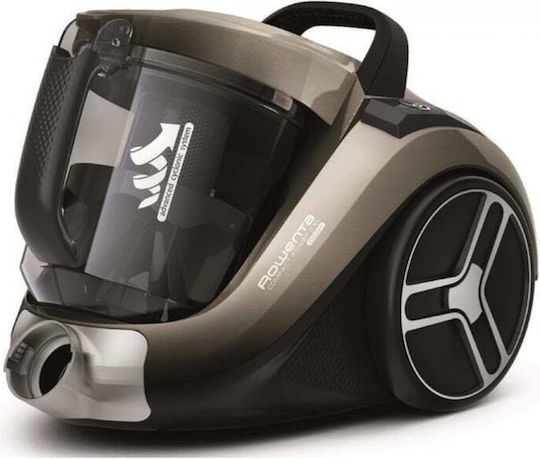 Rowenta RO4886 Прахосмукачка 550W С контейнер 2.5лт Златиста