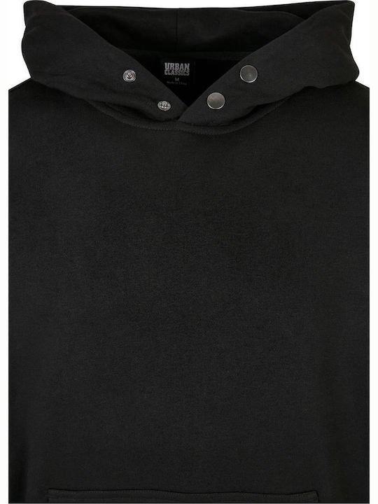 Sweatshirt mit Kapuze Schwarz