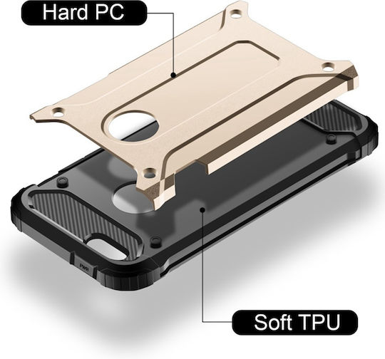Sonique Heavy Armor Back Cover Σιλικόνης 2mm Χρυσό (Galaxy A33 5G)