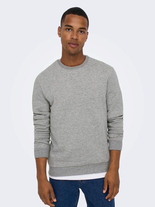 Only & Sons Herren Sweatshirt Gray