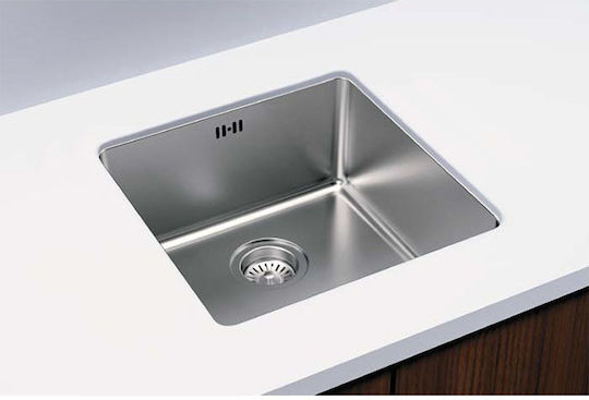 Karag BL 794 Undermount Inox Μ49xΠ44cm Silver