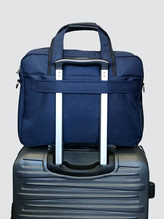Benzi BZ5666 Shoulder / Handheld Bag for 15.6" Laptop Blue