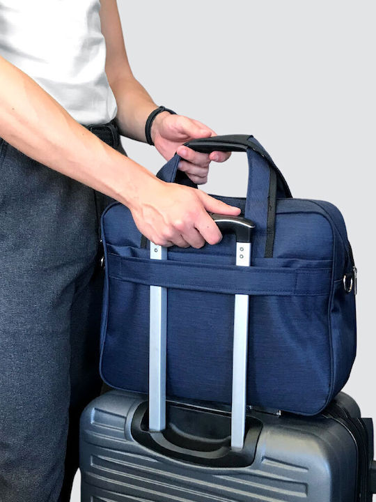 Benzi BZ5666 Shoulder / Handheld Bag for 15.6" Laptop Blue