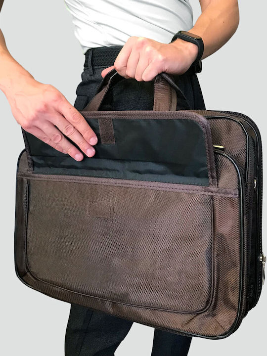 Benzi BZ5265 Shoulder / Handheld Bag for 16" Laptop Brown
