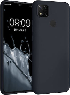 Matt Umschlag Rückseite Silikon 1.2mm Dark Blue (Redmi 10A)