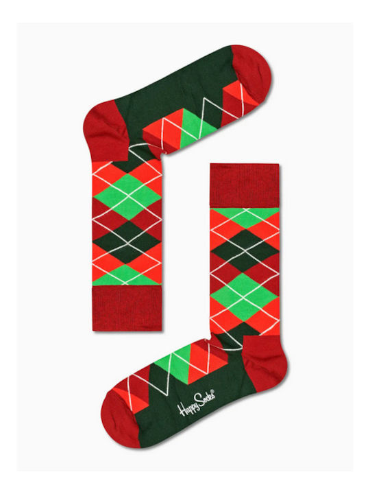 Happy Socks Holiday Classics Gift Set Чорапи с Дизайн Многоцветни 3Пакет
