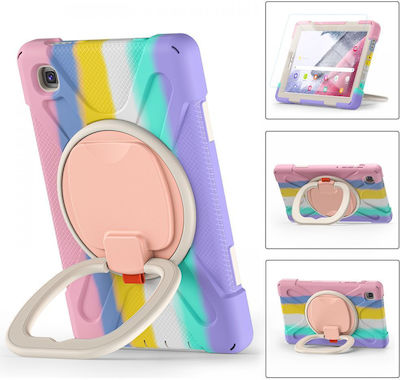 Tech-Protect X-Armor Umschlag Rückseite Silikon Stoßfest Baby Color (Galaxy Tab A7 Lite)