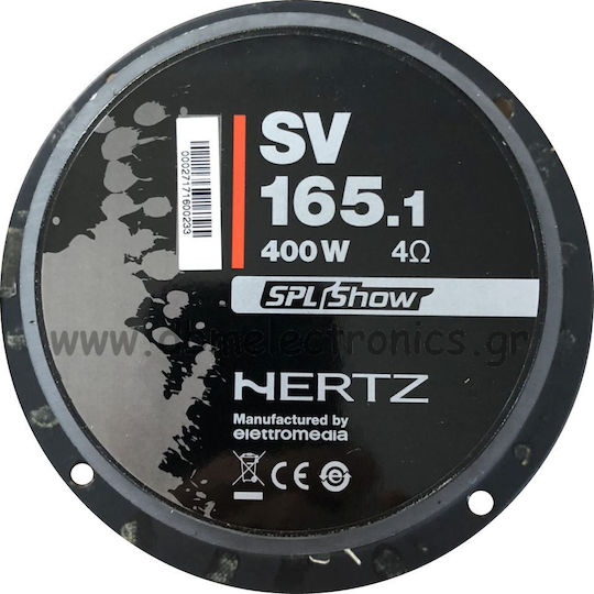 Hertz SPL Show SV 165.1 Ηχείο Αυτοκινήτου 6.5" με 200W RMS (Midrange)
