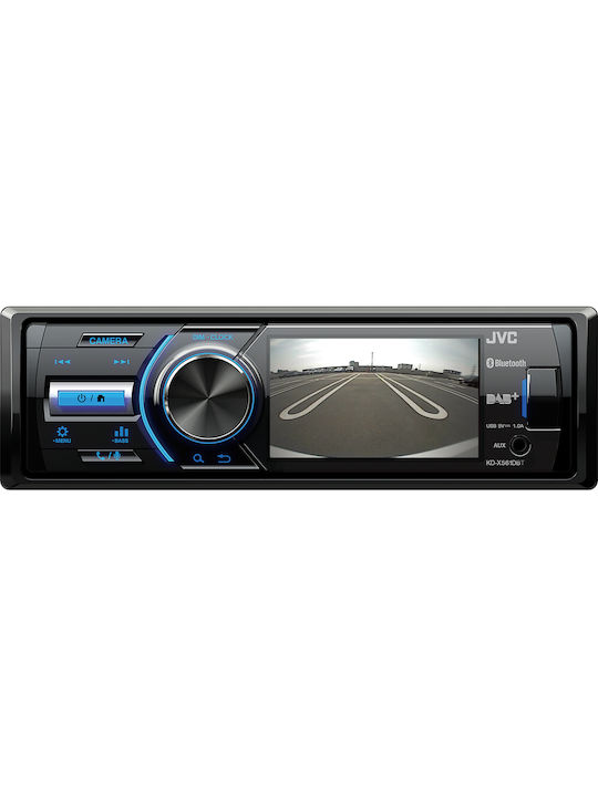 JVC Car Audio System 1DIN (Bluetooth/USB) with Detachable Panel