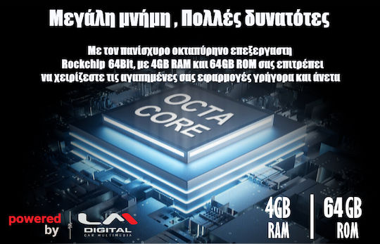 LM Digital Ηχοσύστημα Αυτοκινήτου 2001-2008 (Bluetooth/USB/WiFi/GPS/Apple-Carplay/Android-Auto) με Οθόνη Αφής 9"