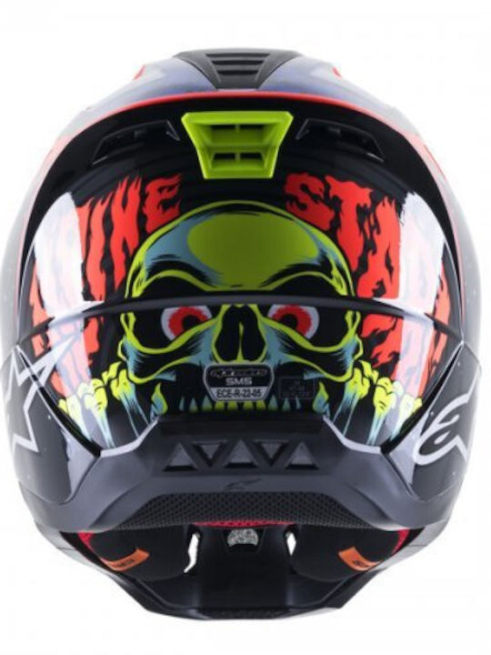 Alpinestars Sm-5 Action Motorradhelm Motocross 1260gr