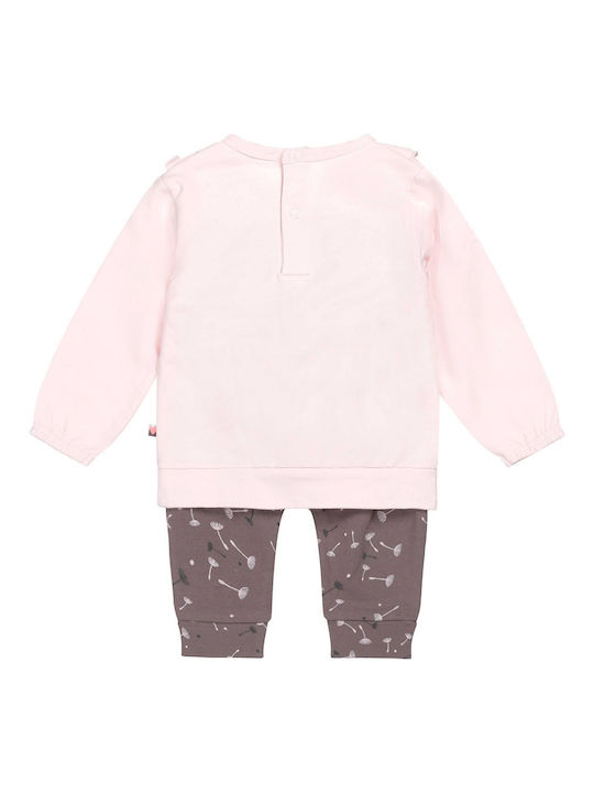 Dirkje Kids Set with Pants Winter 2pcs Pink