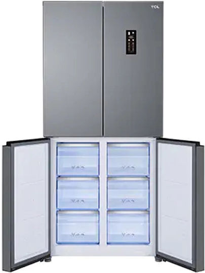 TCL 470lt NoFrost Î186xL83.3xA67.8cm. Inox RP470CXE0