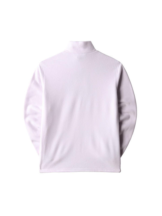 The North Face Kids Blouse Long Sleeve Lilac Glacier 1/4 Zip