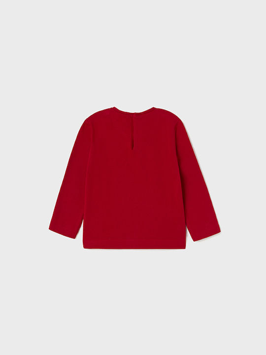 Mayoral Kids Blouse Long Sleeve Red