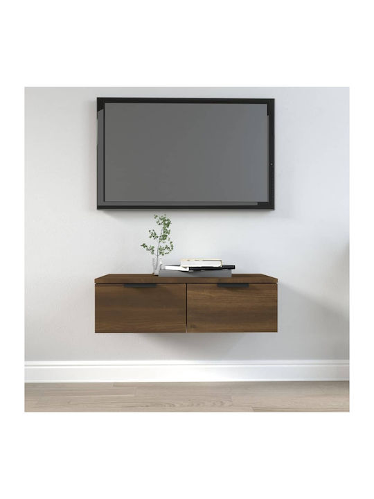 Cabinet Wall Brown Oak 68x30x20cm