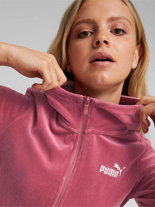 PUMA Hoodie Dusty Orchid with Hood