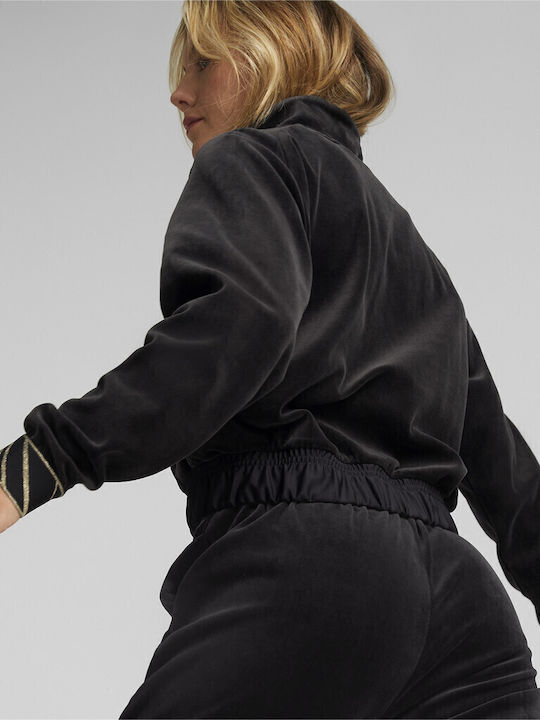 PUMA Deco Glam Black Cardigan