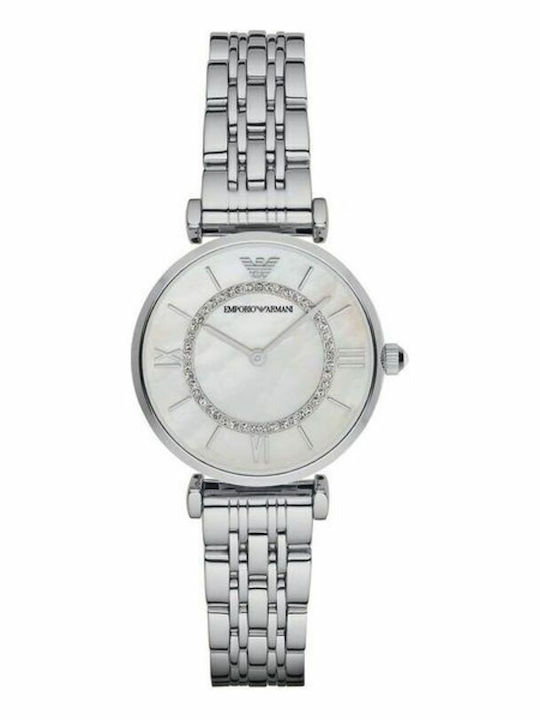 Emporio Armani Women's Watch with Silver Metal Bracelet