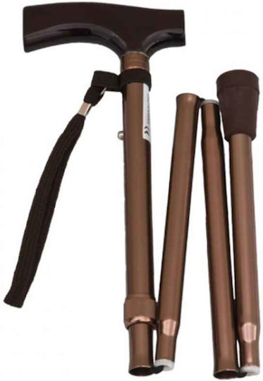 Medical Brace Brown Walking Stick MB.HC031