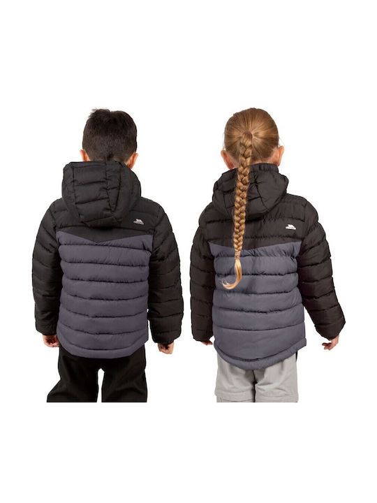 Geci pentru copii Sport Scurt Antianemico cu Glugă Negră
