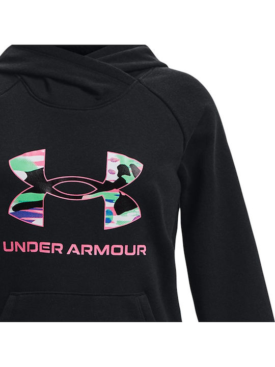 Kids Sweatshirt with Hood and Pockets Black Rival
