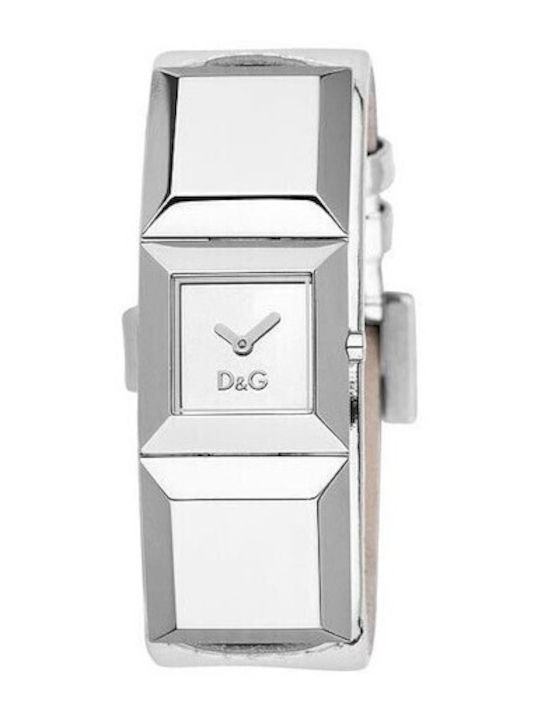 Dolce & Gabbana Dance Women's Watch with Silver Leather Strap