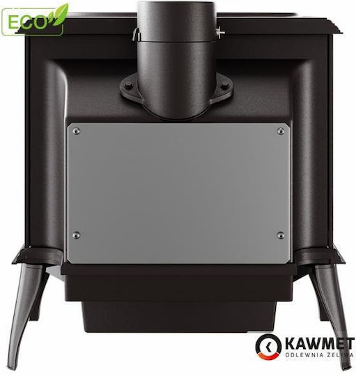 Kawmet Premium Sphinx S6 Eco Μαντεμένια Ξυλόσομπα 13.9kW Μαύρη