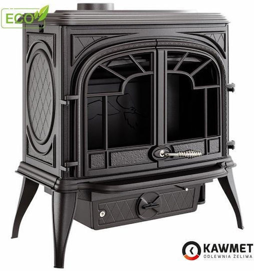 Kawmet Premium Sparta S10 Eco Fontă Soba pe lemne 13.9kW Negru