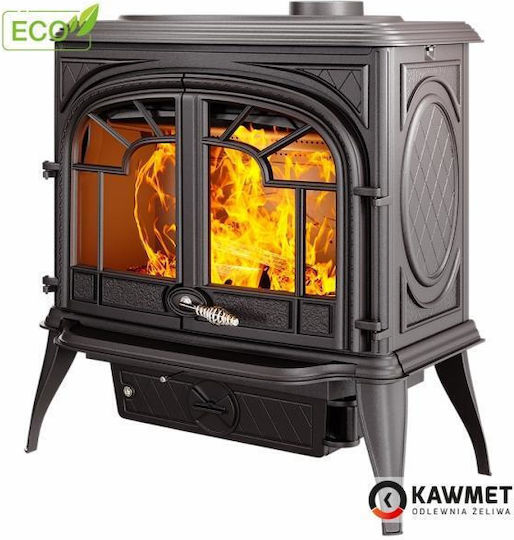 Kawmet Premium Sparta S10 Eco Fontă Soba pe lemne 13.9kW Negru